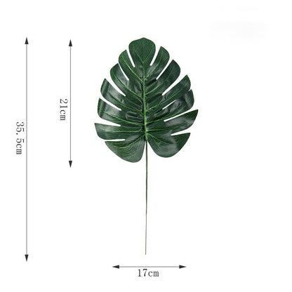 Simulation Of Green Plant Leaves