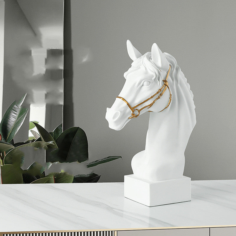 Nordic Style Creative Art Horse Sculpture