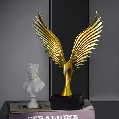 Luxury Golden Wings Ornaments