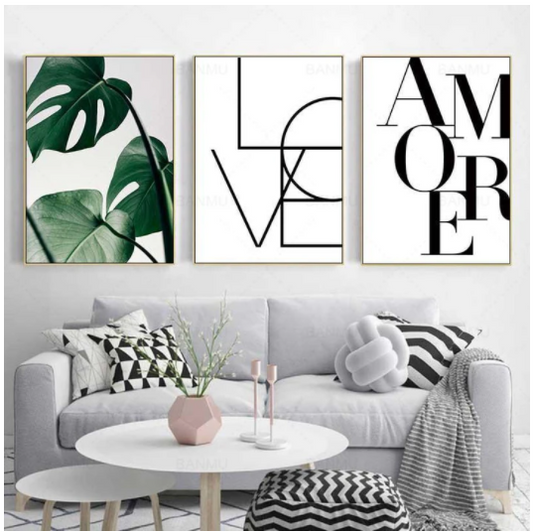 Amore Canvas Art