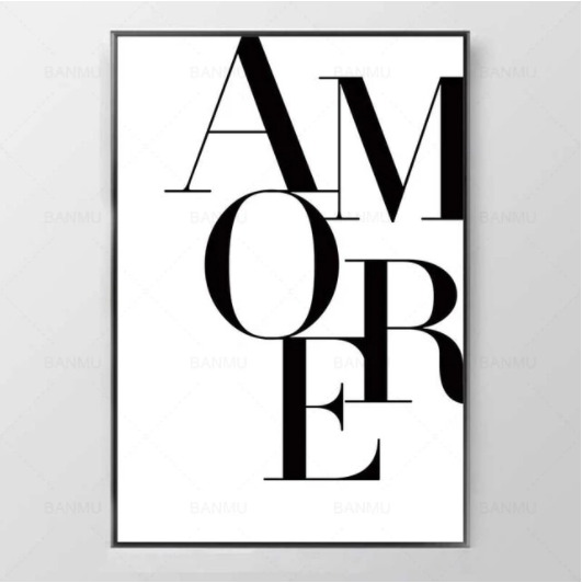 Amore Canvas Art