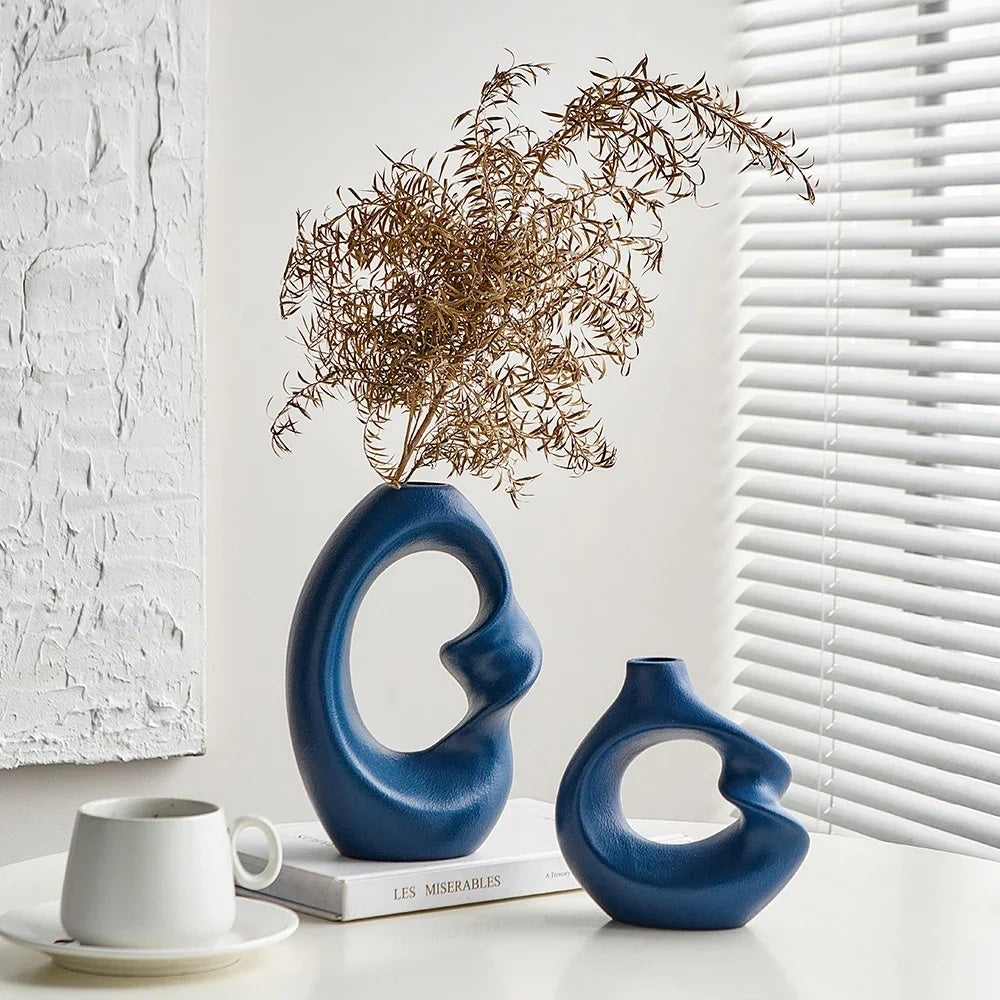 Nordic Luxury Ceramic Vase Decoration