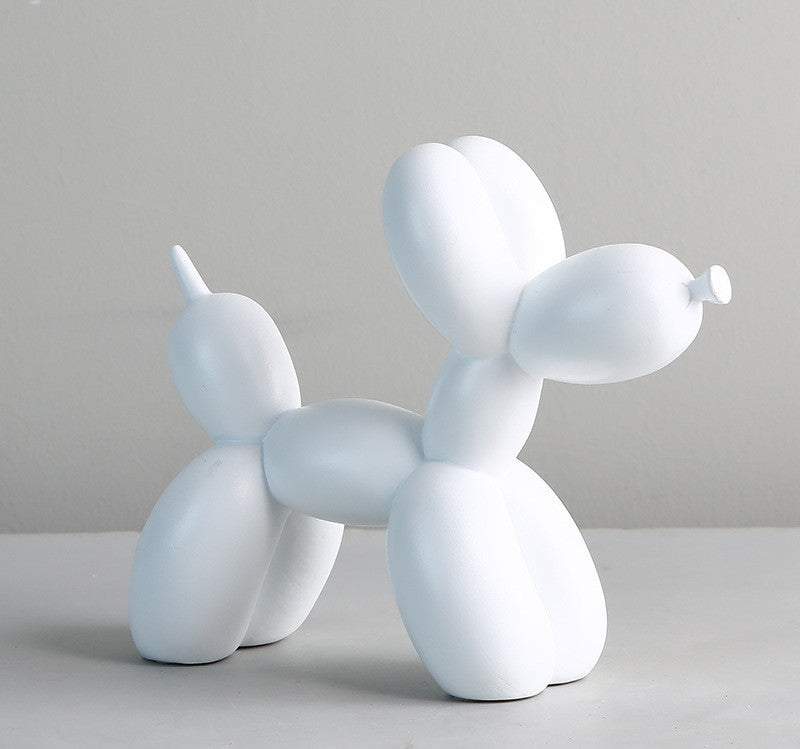 Black And White Balloon Dog Ornament Animal