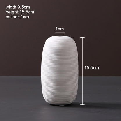 Ceramic Vase in Scandinavian Style