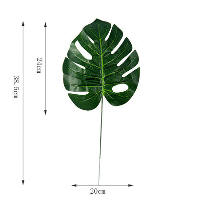 Simulation Of Green Plant Leaves