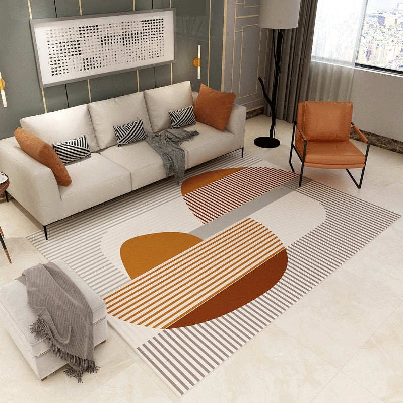 Modern Minimalist Living Room Rug