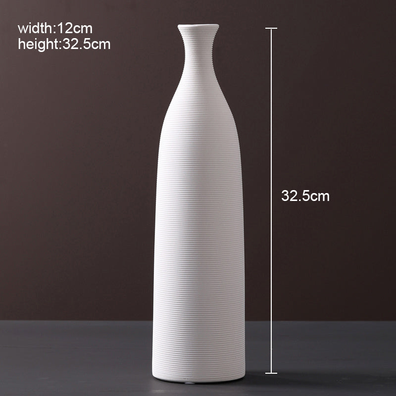 Ceramic Vase in Scandinavian Style