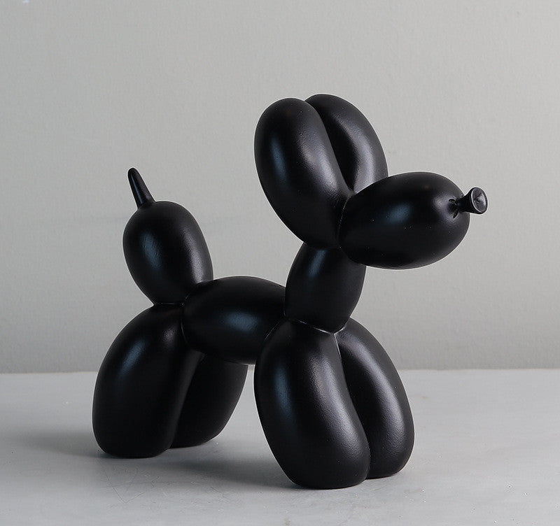 Black And White Balloon Dog Ornament Animal