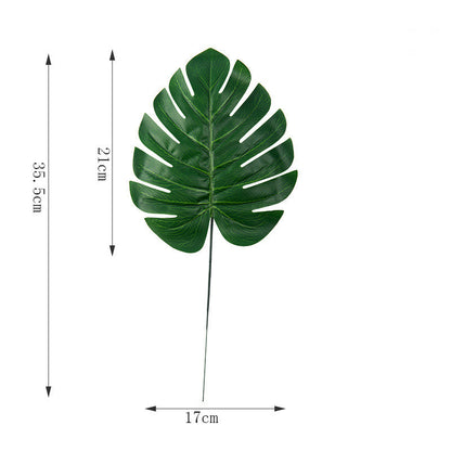 Simulation Of Green Plant Leaves