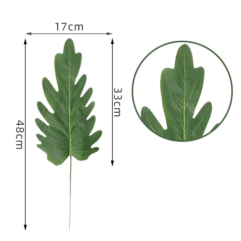 Simulation Of Green Plant Leaves