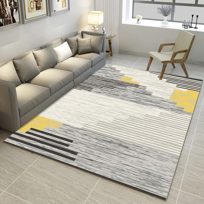 Modern Minimalist Living Room Rug