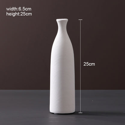 Ceramic Vase in Scandinavian Style